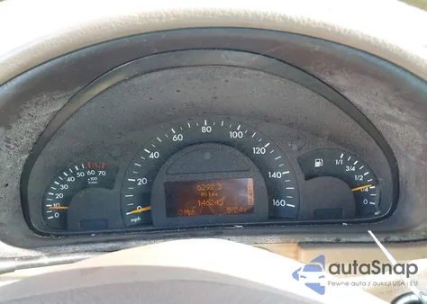 2004 Mercedes-Benz C 240 from USA, damaged, VIN WDBRF61J34A557919